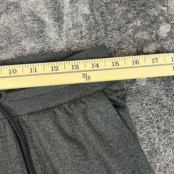 Athleta Uptempo Joggers Heathered Gray Women's S Spandex Tapered Leg Pockets - Picture 6 of 10